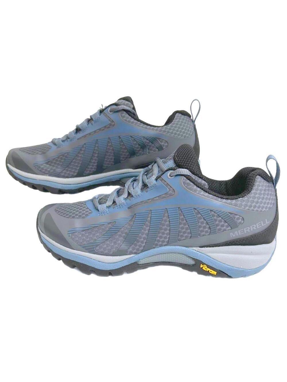 Merrill Siren Edge 3 Hiking Shoes "Rock / Bluestone" J034434 Womens 6 | NEW